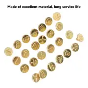 28PCS Number Wood Burning Tip Set Brass Welding Pyrography DIY Engraving