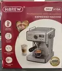 HiBrew Semi Automatic Espresso Coffee Machine w/ Naked Portafilter + Puck Screen