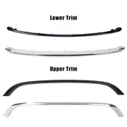 Upper Lower Grille Hood Molding Trim Set For 2007-15 Mini Cooper R55 R56 R58 R59 (for: Mini)
