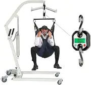 Patient Weight Scale for Hoyer Lift Simple and Fast Hoyer Lift Scale Maximum Weight 330lb (Color : Black)