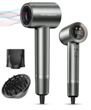 Hair Dryer - Negative Ionic Blow Dryer with 170000 RPM High Speed Brushless M...