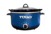 TODO 3.5L Stainless Steel Slow Cooker Removable Ceramic Bowl