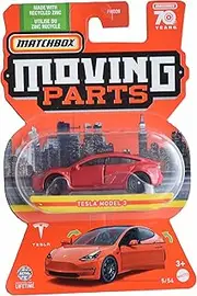 [Matchbox] Tesla Model 3, Moving Parts [red] 5/54