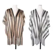 Womens Hollow out Bikinis Cover Up Summer Open Front Cardigan for Beachwear