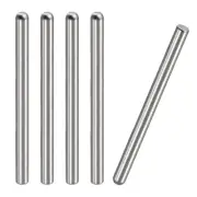 6x80mm Dowel Pins, 5pcs Round Head Flat Chamfered End Dowel Pin