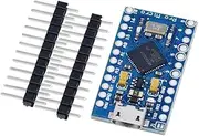 Treedix ATmega32U4 5V/16MHz Microcontroller Board Module with Pin Header Compatible with Arduino Pro Micro Mini Board Peojects