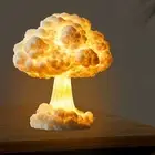 Shock Awe Desk Light Mushroom Cloud Lamp Handmade 3d Unique Blast for Home