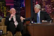 Football analyst Terry Bradshaw during an interview with host Jay - Old Photo 12