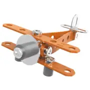Erector Set Building Model Biplane By Meccano Stem For Kids Stocking Stuffer NEW