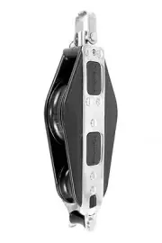 NAUTOS 92101 - LINE 75 MM - FIDDLE SWIVEL WITH BECKET - SAILBOAT BLOCK