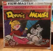 1967 Viewmaster 3 Reels Set- Dennis The Menace- GAF B 539 Still Sealed