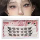 Manga Lash Clusters Fox Eye DIY Lash Extensions DIY at Home Individual Lashes