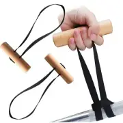 1 Pair Pull Up Handles Grips for Resistance Bands Exercise Cable Machine Attachm