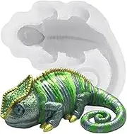 Lizard Resin Silicone Mold Chameleon Animal Epoxy Casting Kit Palm Size