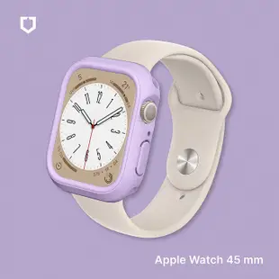 RHINOSHIELD 犀牛盾 Apple Watch 9/8/7 共用 45mm Crashguard NX模組化防摔邊框手錶保護殼鼠尾草綠