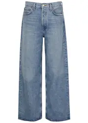 Agolde Low Slung Baggy Wide-leg Jeans - Blue - W24 W24