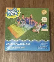 H2O GO Color Splash Inflatable Water Blobz For Unisex Children 9'2" x 6'1"(BH12)