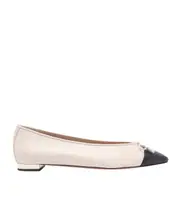 Aquazzura Gioia Flat Shoes 36,38.5,38,39 White