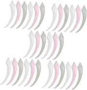 Ipetboom 5sets Stainless Steel Eyebrow Shaver for Women Compact Facial Razor Beauty Tool for Face Hair Removal 6pcs*5