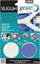 PBO Pébéo-Gédéo 100 G-Siligum Special Making Moulding Paste Small Dimensions & Flat Decorations Silicone for Very Fast Set, gr