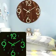Fashion Quartz Watch Silent Digital Clock Luminous Wall Clock Living Room