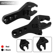 Adjustable Black Aluminum Spanner Set 3AN-20AN & 3AN to 10AN Combination Wrench