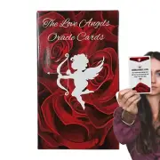 The Love Angel Oracle Cards Full English Tarot Cards Fate Divination Tarot Deck
