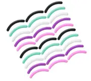 30 Pcs Multicolor Eyelash Curler Refills Pads Rubber Curler Replacement Refil...