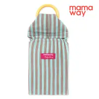 在飛比找momo購物網優惠-【mamaway 媽媽餵】薄荷巧克力育兒哺乳背巾