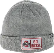 Zephyr ZHATS Standard NCAA Officially Licensed Beanie Hat Ranger Patch Defer Light Gray
