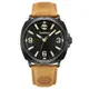 Timberland 天柏嵐 BAILARD系列 野營征服腕錶 送禮推薦-黑x咖啡/43mm TDWGB2201702