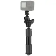 RAM 9" Tough-Pole Track Mount for GoPro and Other Action Cams RAP-425-4-A-GOP1