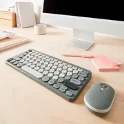 Wireless Keyboard and Mouse - Grey