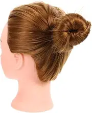 CALLARON Salon Mannequin Head for Hair Styling Practice Golden Wig Head for Cosmetology Training for Braiding Hairdressing present for Students Professionals