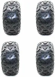 TDR 4pcs 145/70-6 Inch Tire Tyre for 70cc 90cc 110cc 125cc ATV Quad Buggy Go Kart Mower