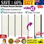 Freestanding Divider Privacy Screen 4-Panel Room Separator Folding Partition AU