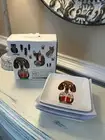 Pottery Barn x Denise Fiedler Creature Comforts Holiday Appetizer Plates READ