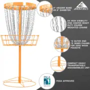 NEW Axiom Pro Disc Golf Basket - Choose Color