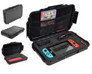 Waterproof hard Carrying Case for Nintendo Switch Bag Protector Cover Hard Shell
