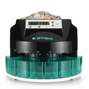Electric Automatic Coin Sorter & Change Counter Machine, Coins up to 300 Coin...