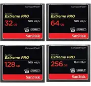 SanDisk CF Extreme Pro 160MB/s Compact Flash Card 32GB 64GB 128GB