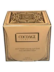Cocoage HOT TEMP Intense 24K Gold Anti-Wrinkle Cream - NEW, SEALED