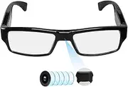 Hereta Spy Camera Glasses with Video Support Up to 256GB TF Card 1080P Video Camera Glasses Portable Video Recorder (Included 32GB TF Card)