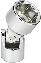 GearWrench 80256 1/4-Inch Drive 6 Point Flex Socket 10mm