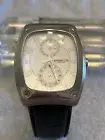 Kenneth Cole NY KC1279 Men’s Multi Function Display Watch With Leather Strap