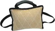 COMPUKAS Interactive Dog Bite Pillow with Handles Durable Outdoor Training for Puppies and Dogs for of War and Biting Exercises Stylish and Easy to Carry