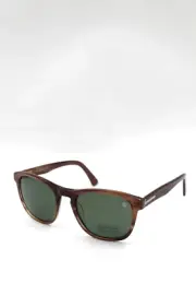 Davidoff 97138-6397 Brown Frame / Green Polarized Lens Authentic Sunglasses