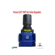 3/4" Female NPT Compressed Air In Line Regulator TR204