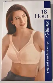 Playtex Bra Size 38DD 18-Hour Original Comfort Strap Beige Style 4693
