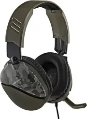 Turtle Beach Recon 70 Camo Green Gaming Headset for Xbox Series XS, Xbox One, PS